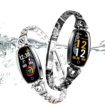 

Smart Watch H8 Fitness Bracelet Sport Waterproof Heart Rate Monitoring Bluetooth Smartwatch Women Watch Gift For