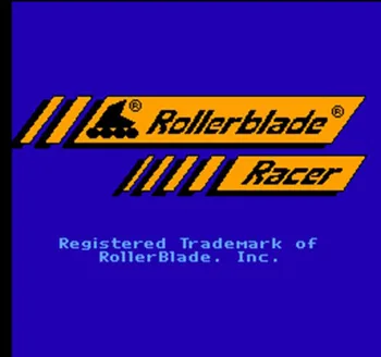 

Rollerblade Racer Region Free 60 Pin 8Bit Game Card For Subor Game Players