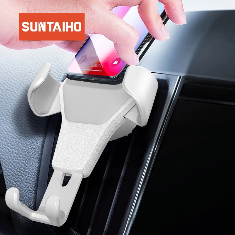 Suntaiho for iPhone X Car Phone Holder Universal Air Vent Mount Clip Cell Holder for xiami Samsung Phone Stand Holder Smartphone Suntaiho for iPhone X Car Phone Holder Universal Air Vent Mount Clip Cell Holder for xiami Samsung Phone Stand Holder Smartphone