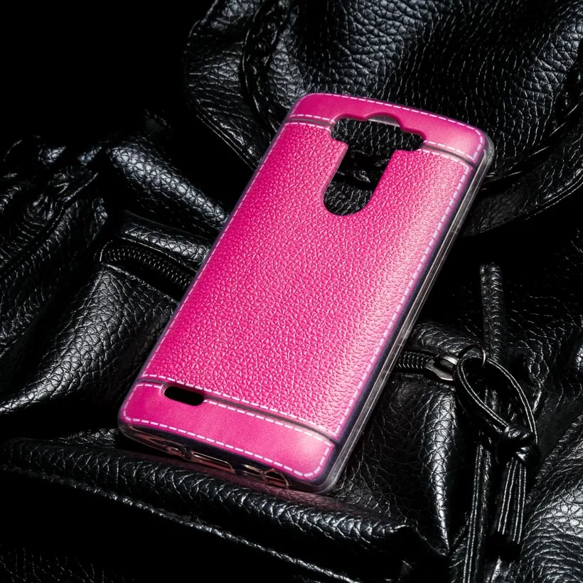 Akabeila телефон, чехол для LG Optimus G3S G3 Mini G3 Beat S D724 D722 D728 D725 5,0 дюймов, чехол, ТПУ силиконовый чехол - Цвет: Rose