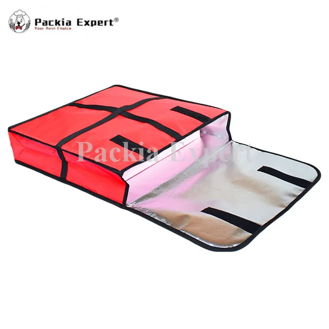 

16inch Pizza Delivery Bag PVC Coated Cloth Waterproof up to 2pcs 16inch Pizza Food Delivery Bag PHSP-464612s
