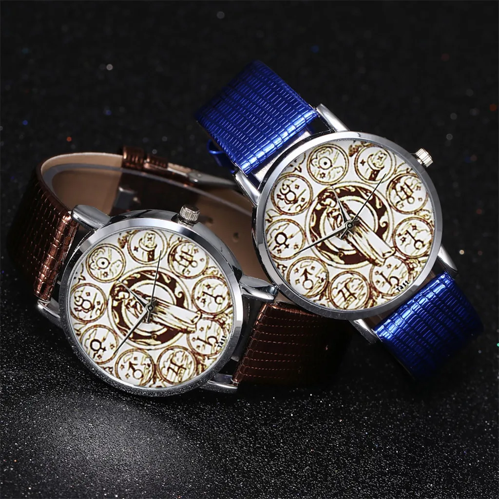 Высокое качество Женские торговая марка кварцевых часов новые кварцевые часы женские кожаный ремешок корейские Студенческие Кварцевые