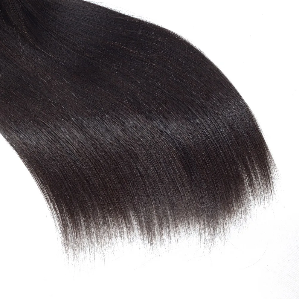 Габриэль волосы бразильские прямые волосы пряди с 6x6 закрытие шнурка Remy человеческие волосы для наращивания 6x6 закрытие пряди