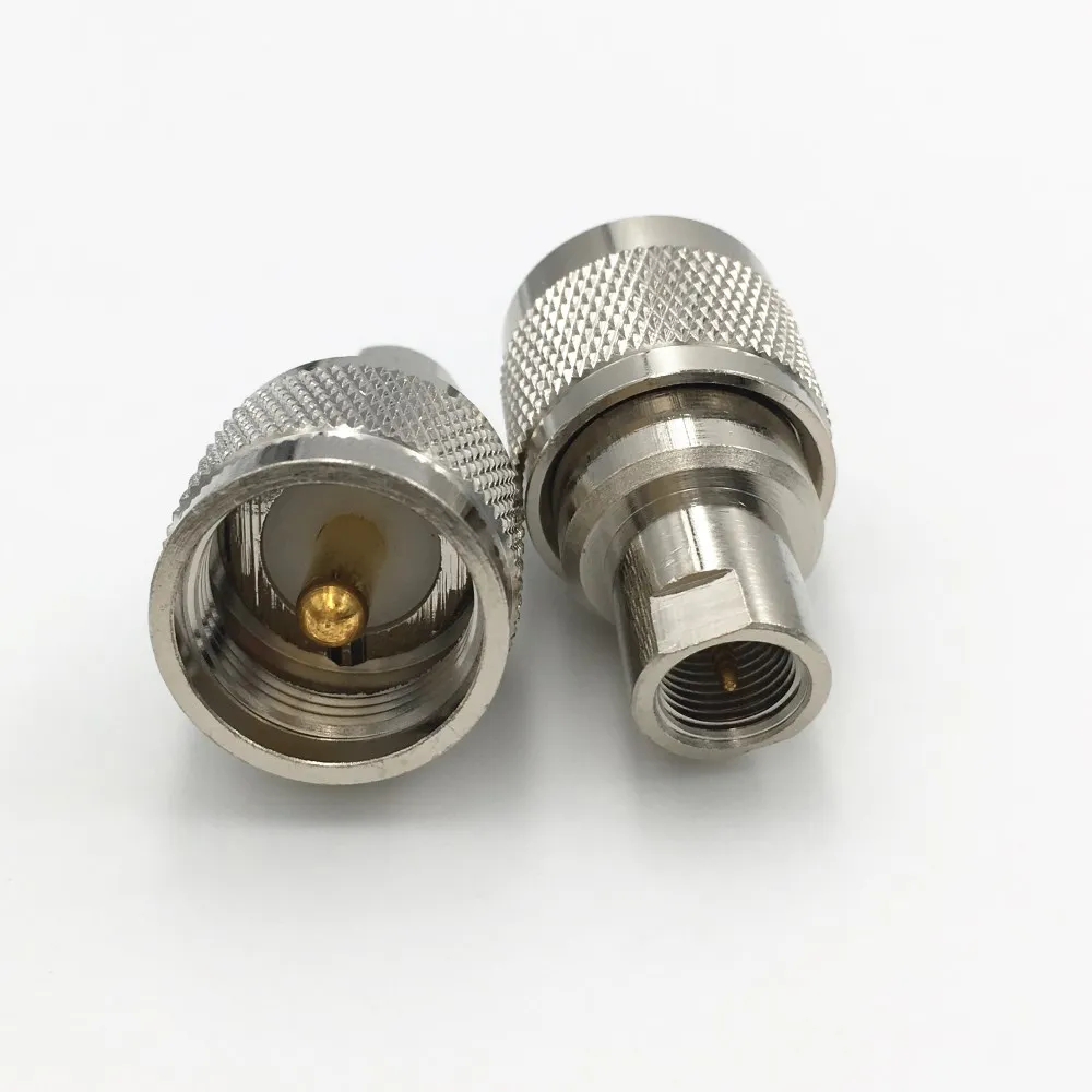 1 шт. латунный UHF PL259 штекер к FME штекеру RF коаксиальный Прямой адаптер провод для Wi