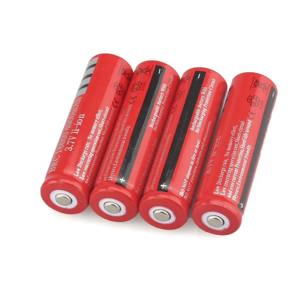 

Cncool 3.7V 18650 Battery Rechargeable Li-ion Battery for LED Torch Flashlight 4000mah Batteries accumulator battery Cell