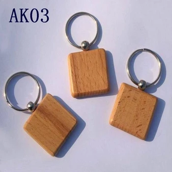

Blank Wooden DIY Keyring keychain key chain ring keychains Rectangle Carving Circle round Square heart shape key holder