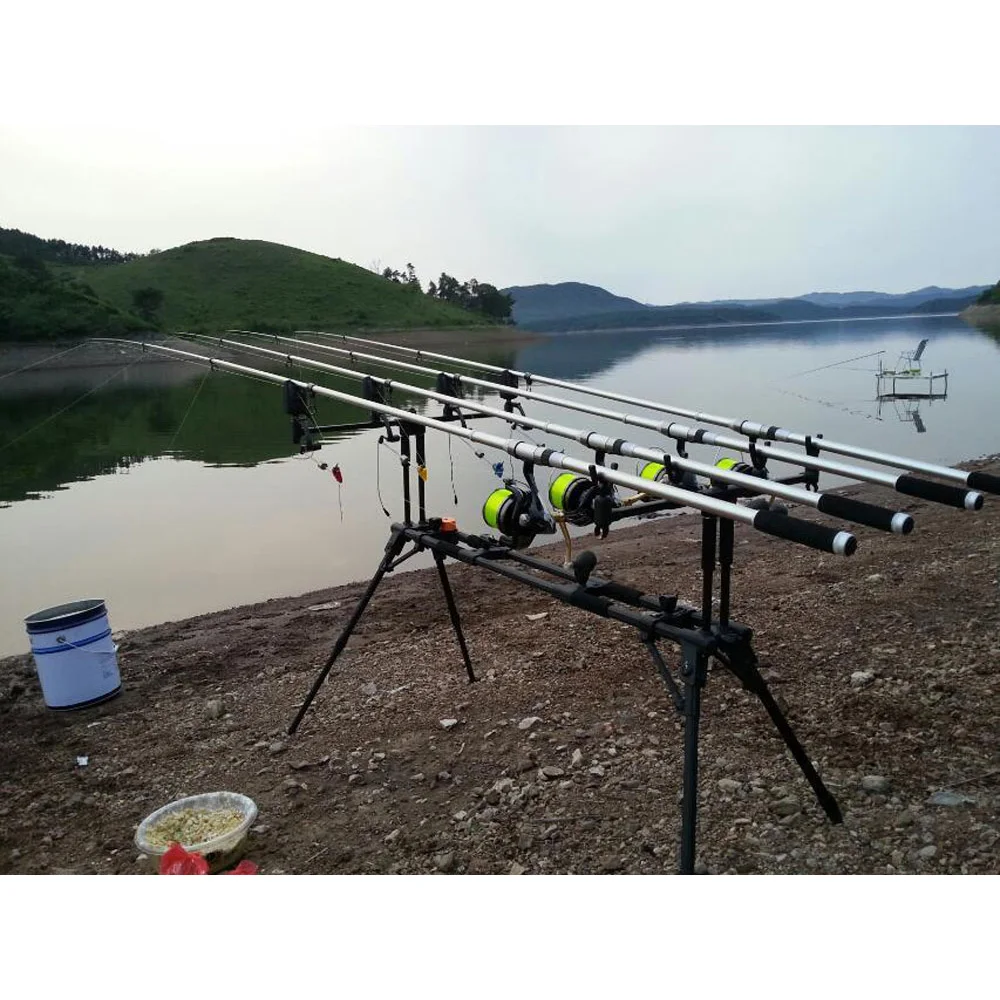 Lixada 6 LEDs Fishing Alarm Water Resistant Adjustable Tone Volume Sensitivity Sound Alert Fishing Bite Alarm for Carp Fishing
