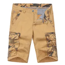MORUANCLE мужские военные шорты Карго верхняя одежда тактические Короткие брюки для мужчин с несколькими карманами хлопок