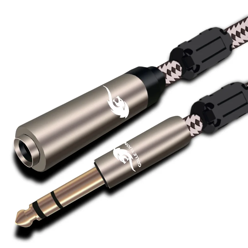 6.35mm Extension Audio Cable Stereo 6.3 mm 1/4\ 6.35mm Extension Audio Cable Stereo 6.3 mm 1/4\