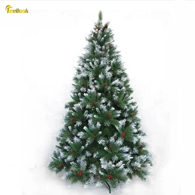 Рождественская елка Teellook 1 2 м 3 0 с белой головкой рождественские украшения для