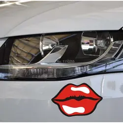 Aliauto автомобиль-Стайлинг пикантные Средства ухода за губами Забавный автомобиля стикер и наклейки аксессуары для Volkswagen Polo Гольф Peugeot RENUALT