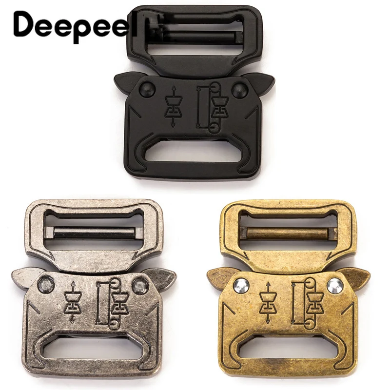 Deepeel 1 шт. уплотненная металлическая пряжка для поясного ремня безопасные