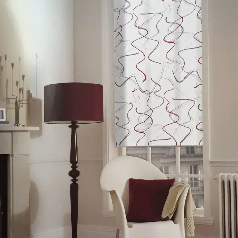 Free shipping high quality printed roller blinds for window shades