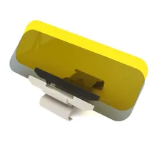 XUNMA брендовые автомобильные анти-очки, зеркальный автомобильный солнцезащитный козырек, солнцезащитный козырек, автомобильный солнцезащитный козырек с очками ночного видения+ солнцезащитные очки