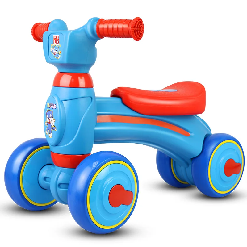 

Children Balance Bikes Scooter Baby Walker Three Wheel Infant 1-3years Scooter No Foot Pedal Driving Bike Gift for Infant