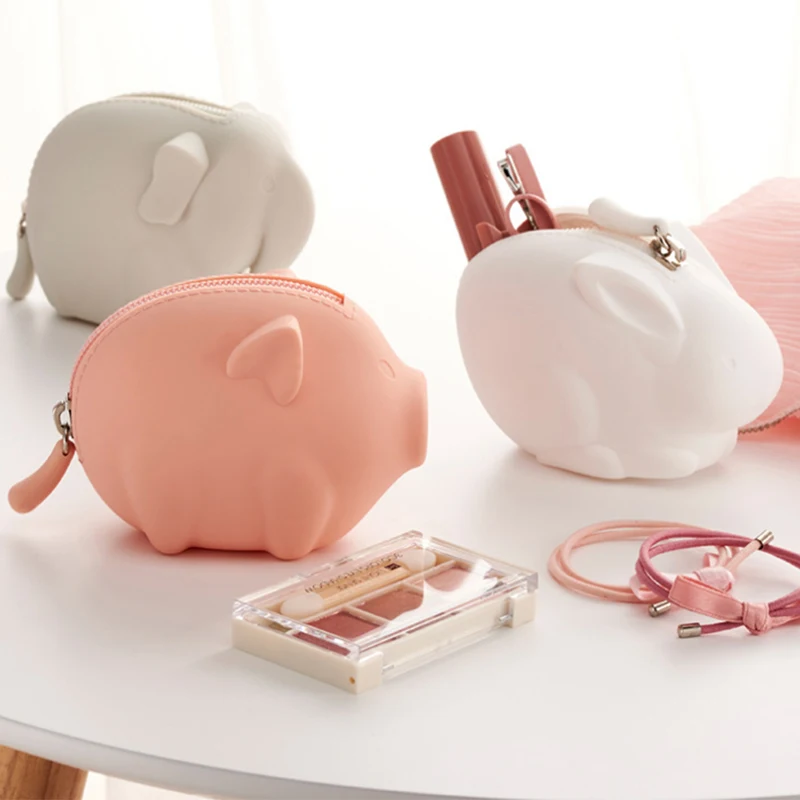 

1Pc Cute Wallet Kawaii Cartoon Coin Purses Card Holder Panelled Women Children Mini Change Wallets Key Money Coin Storage Bag