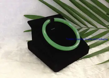 

Jewelry Display Bracelet Display Black Velvet Horizontal Bangle Tower Ramp Chain Bracelet Anklet Holder Wooden