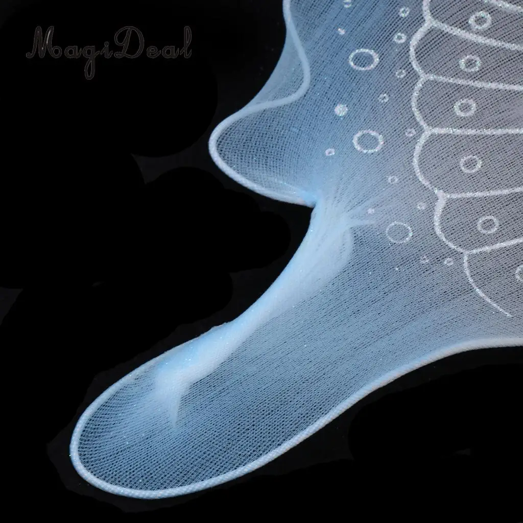 MagiDeal Feather Ribbon Butterfly Angel Fairy Wings Kid Girls Birthday Party Fancy Dress Kindergarten Perfect Decor Light Blue