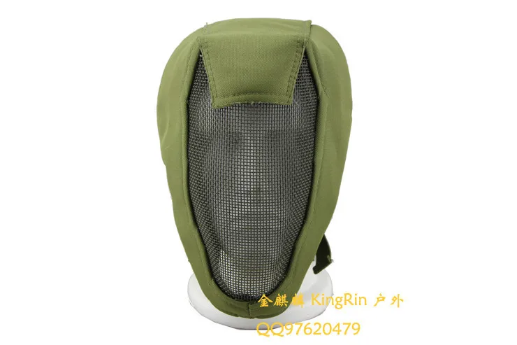 Маска для лица из трех поколений V3 TMC тоже мощный Полный Защитная маска для лица железная сетка для фехтования маска армейский зеленый