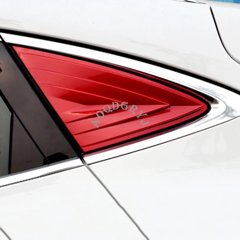 ABS окно четверть жалюзи крышка отделка 2 шт для Jaguar E-PACE- стайлинга автомобилей