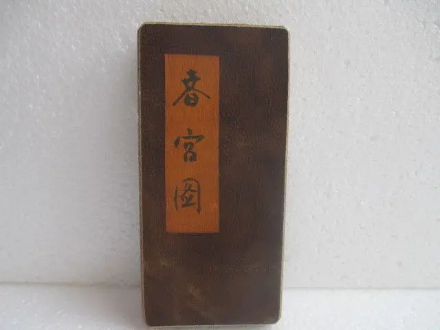 

FINE CHINA OLD FOLD PAINTING ALBUM ANTIQUE FOLK TRADITIONAL COUPLES BOOK RARE/5