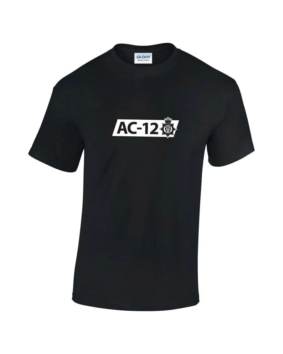 

AC-12 Mens Printed TV T-Shirt Inspired By Line Of Duty