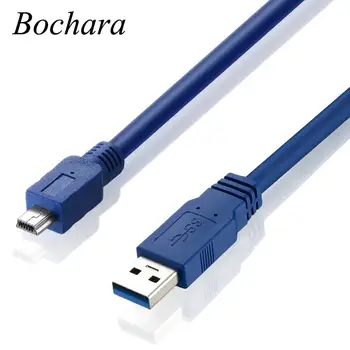 

Bochara USB 3.0 Type A Male to Mini 10Pin Male Data Cable Dual Shielding(Foil+Braided) 30cm 60cm 1m 1.5m 1.8m 3m 5m