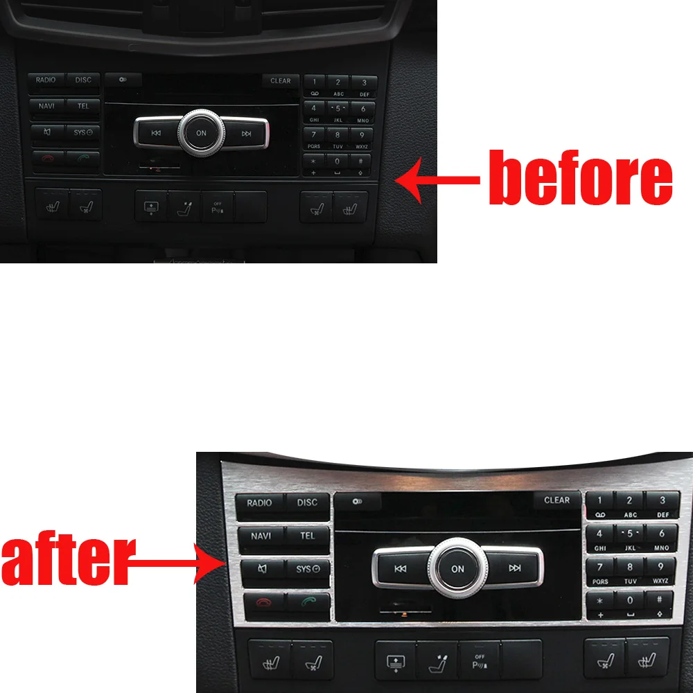 Для Mercedes Benz E Class W212 E200 E300 E260 2010 2015 автомобильные аксессуары интерьерная