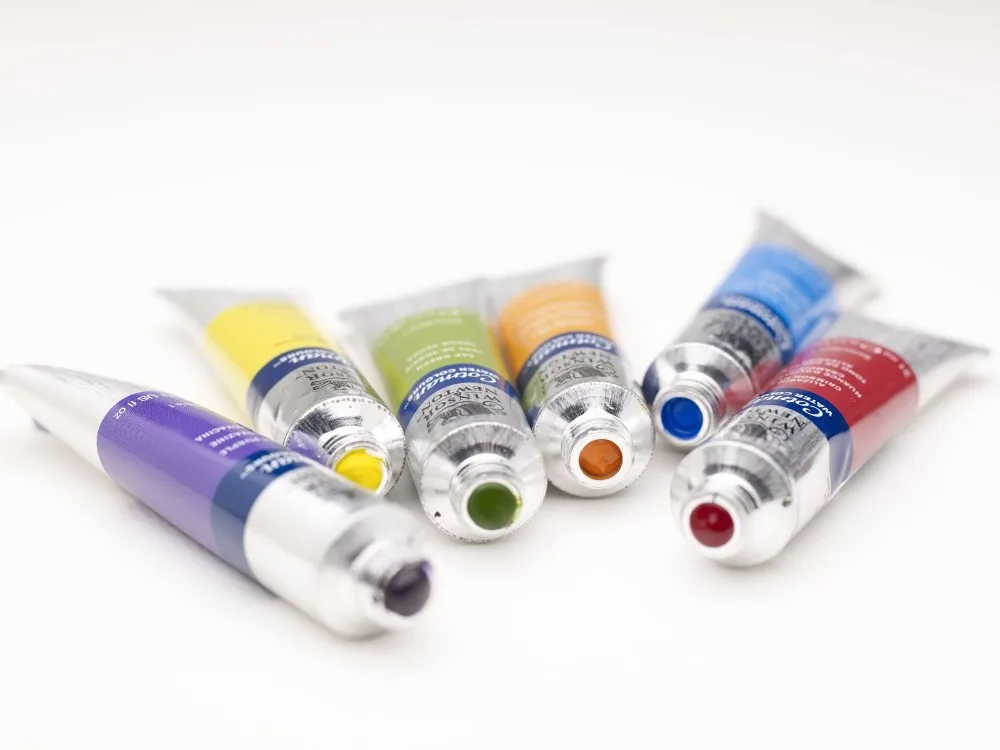 Winsor &amp Newton Cotman Акварельная краска 8 мл 40 цветов | Канцтовары для офиса и дома