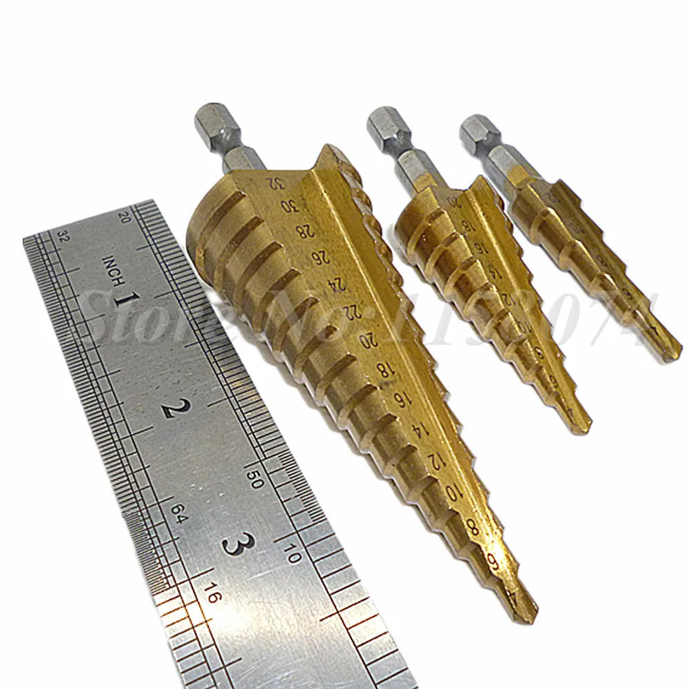 3 предмета на возраст от 4 до 12 лет/20/32mm Hss шестигранное шарошечное буровое долото с