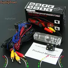 BigBigRoad Auto Intelligente Pista Dinamica Rear View Camera di Backup telecamera di Parcheggio Per Toyota Ractis/Verso-S/Spazio Verso