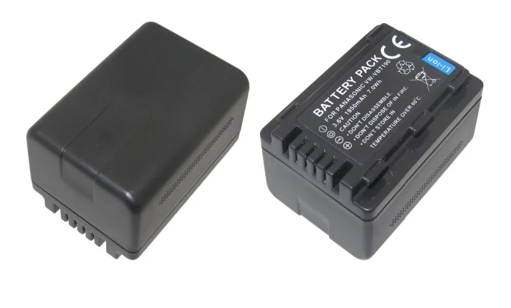 Prix pour VW-VBT190 VBT190 VW-VBT380 VBT380 Batterie pour Panasonic HC-V110, HC-V130, HC-V160, HC-V180, HC-V201, HC-V210, HC-V230, HC-V250 Prix pour VW-VBT190 VBT190 VW-VBT380 VBT380 Batterie pour Panasonic HC-V110, HC-V130, HC-V160, HC-V180, HC-V201, HC-V210, HC-V230, HC-V250