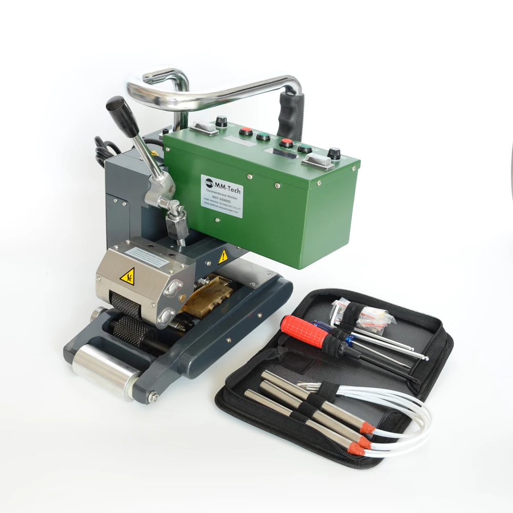 SWT-NS900D welding machine for 2mm thick PVC geomembrane | Инструменты