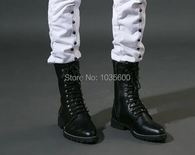 high cut boots mens