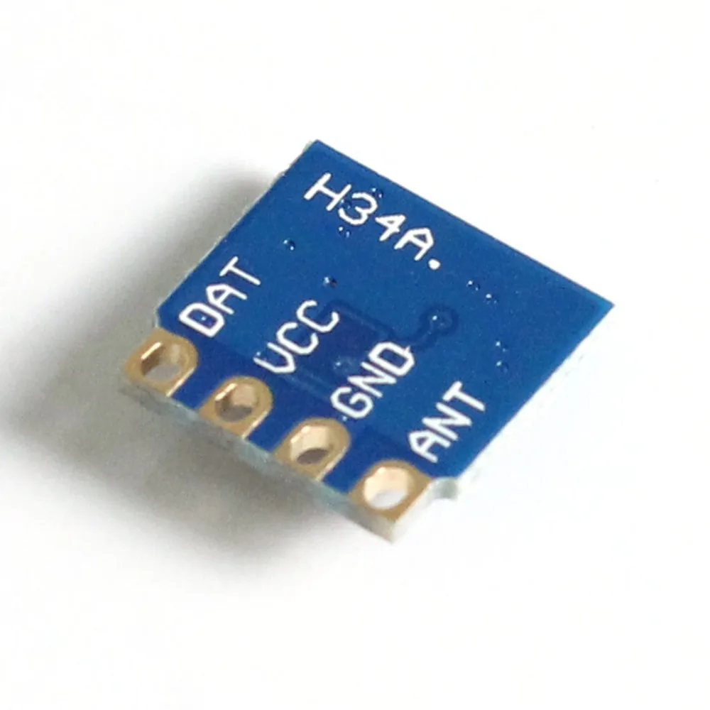 H34A-433 433 МГц РЧ передатчик беспроводной модуль Минимальный модуль дистанционного управления ASK 2,6-12 в 10 шт./лот