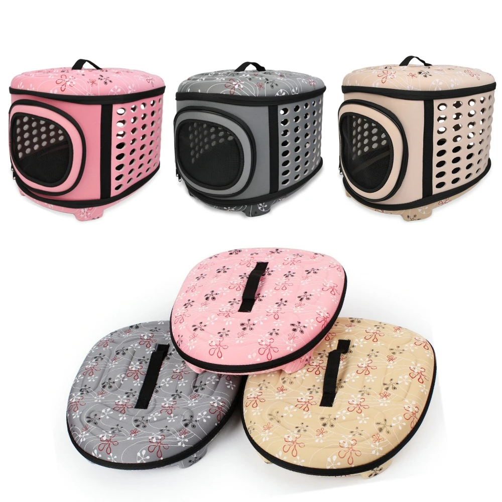 EVA Dog Carrier Foldable Outdoor Travel Carrier Bags for Small Dog Puppy Cats Carrying Carrier Animal