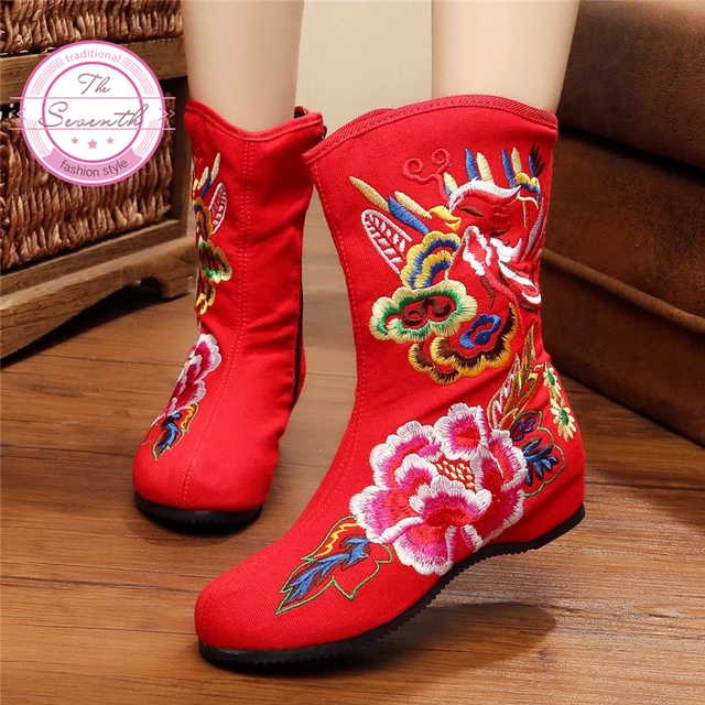 Embroidery Soft Bottom Shoes Old Beijing Cloth Shoes Size Embroidery Soft Bottom Shoes Old Beijing Cloth Shoes Size
