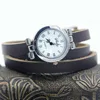 Shsby New fashion women's long leather strap watch female silver Bracelet watch ROMA vintage watch women dress watches ► Photo 2/6