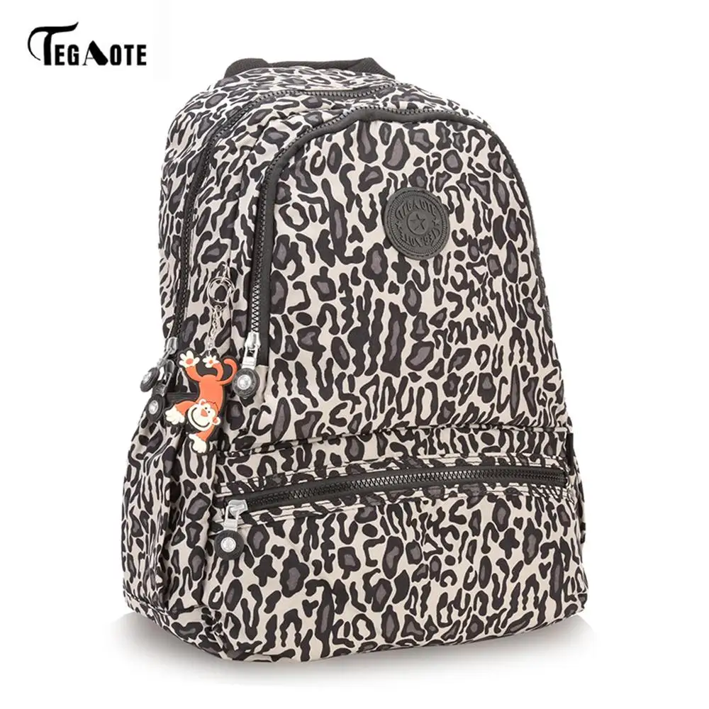 TEGAOTE классический рюкзак модный рюкзак молодежный Mochila Feminina повседневные нейлоновые рюкзаки для подростков девочек мальчиков детские школьные сумки - Цвет: 984 02