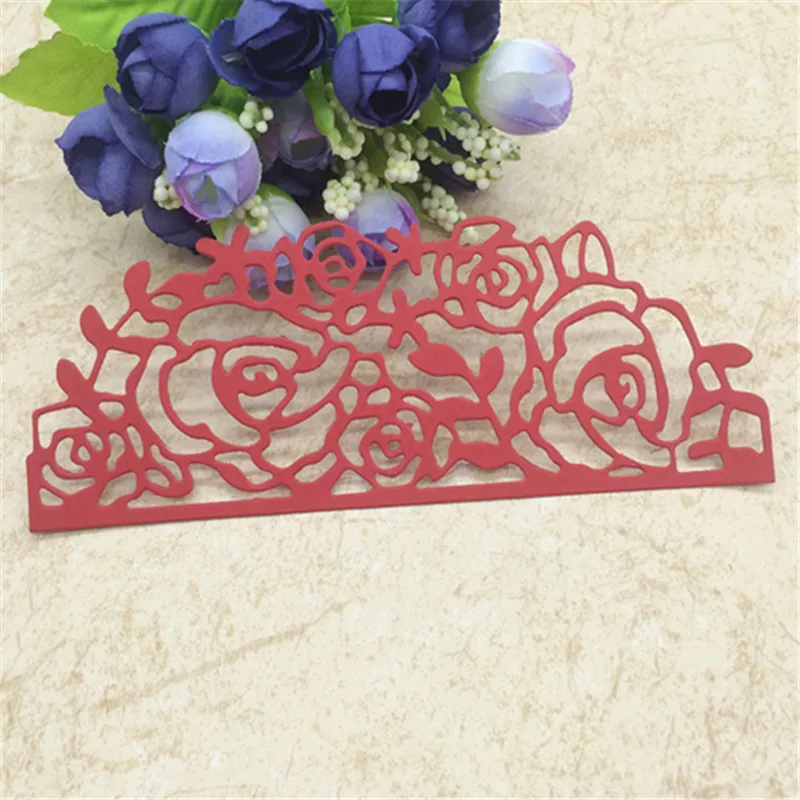 

Flower Lace Metal Cutting Dies For Scrapbooking Stencils DIY Album Cards Decoration Embossing Folder Die Cuts Tools