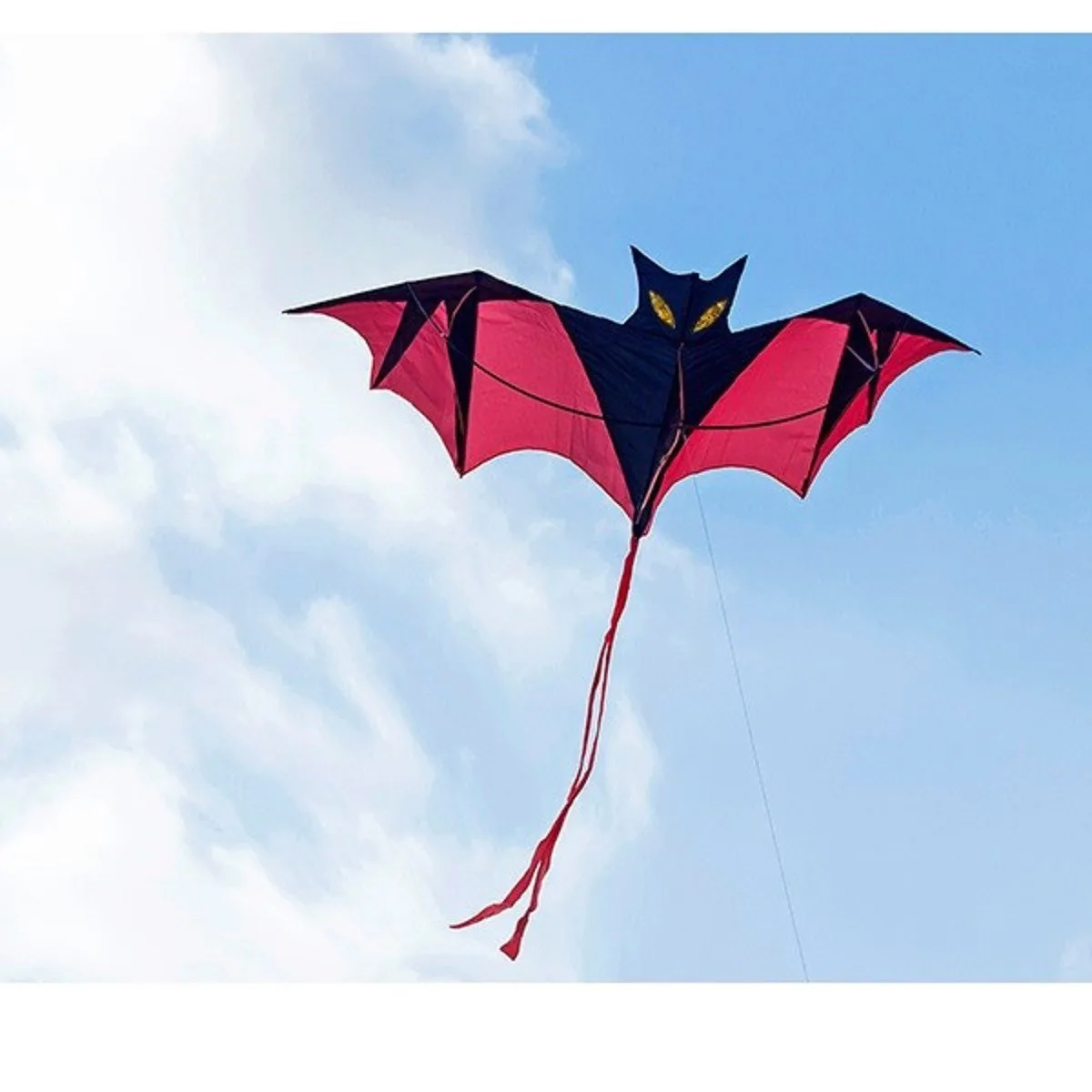 New Arrival Toys Flying Kites 190cm Huge Bat Kite With String And