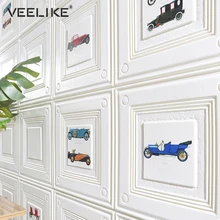 Китайские обои в современном стиле для детской комнаты ПЭ пена самоклеющаяся Фреска для гостиной спальни коридора Водонепроницаемая декоративная пленка