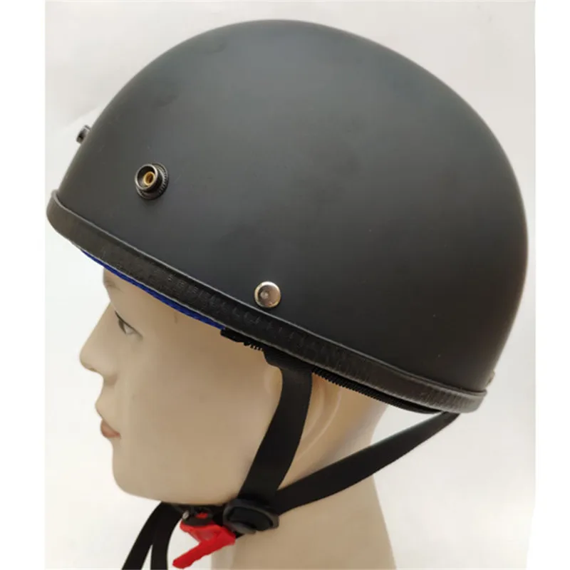 

Motorcycle Summer half Helmet Women DOT Men Motorbike moto Vintage Scooter Bicycle Half Face Helmets with removed neckerchief
