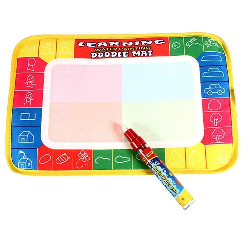 Bambini di Disegno Toys Acqua Colorata Disegno Mat Magic Pen Acqua Tavolo Da Disegno Stuoia Del Gioco Del Bambino Giocattoli Educativi Per I Bambini in