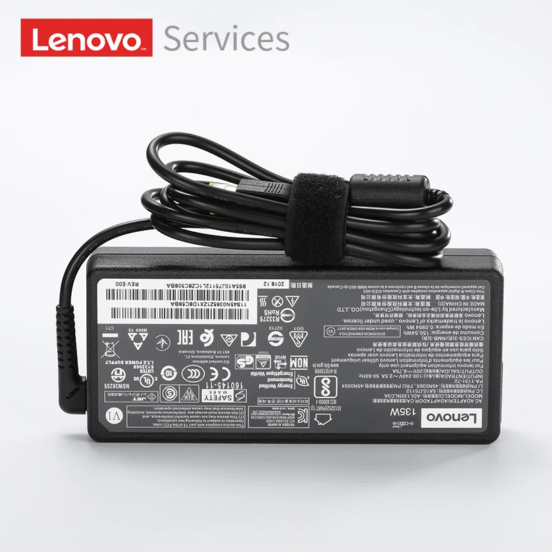 lenovo Y50 Y50-70 Y50-80 Y700 T440P T540P W540 20V 6.75A 135W Ноутбук питания Мощность адаптер переменного тока Зарядное устройство ADL135NLC3A