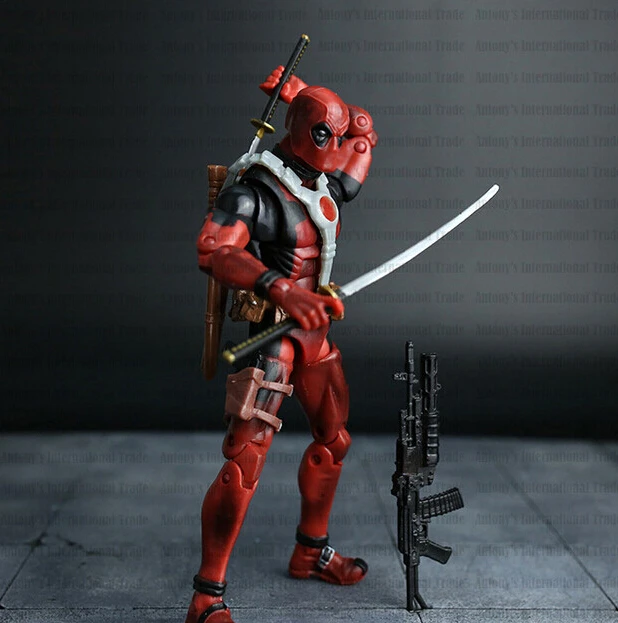 NEW hot ! 16cm Super hero Justice league X-MAN Deadpool action figure toys Christmas toy NO BOX