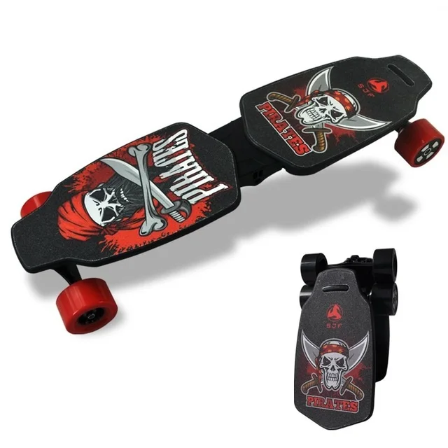 Dual Motor Folding 4 Wheels Electric Skateboard Scooter Foldbale