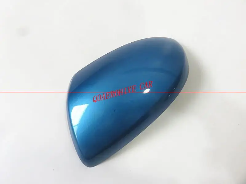 QDAEROHIVE Side Mirror Covers Caps chrome door mirror cover high quality car styling for for Mazda 3 1.6