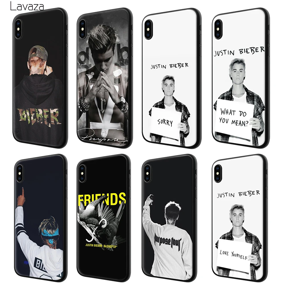 Lavaza Justin Bieber JBiebs J.B Soft Silicone Case Cover for Apple
iPhone 6 6S 7 8 Plus 5 5S SE X XS MAX XR TPU Cases