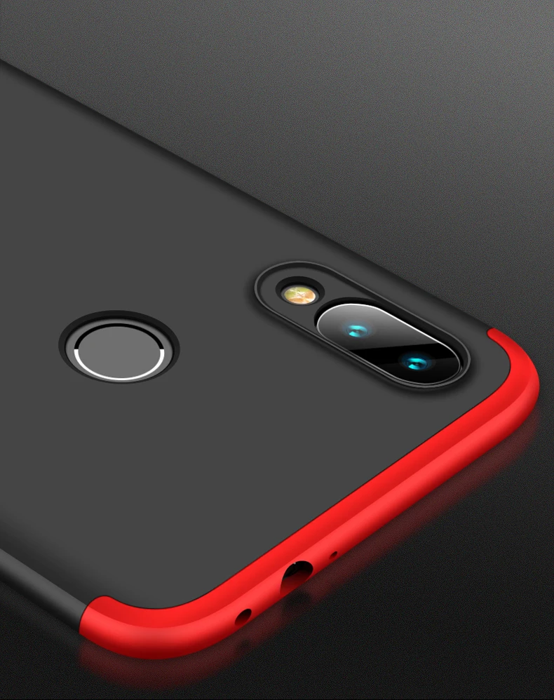 Для Xiaomi Redmi Note 7 Mi Note7 чехол 360 полная защита противоударный чехол для телефона 3в1